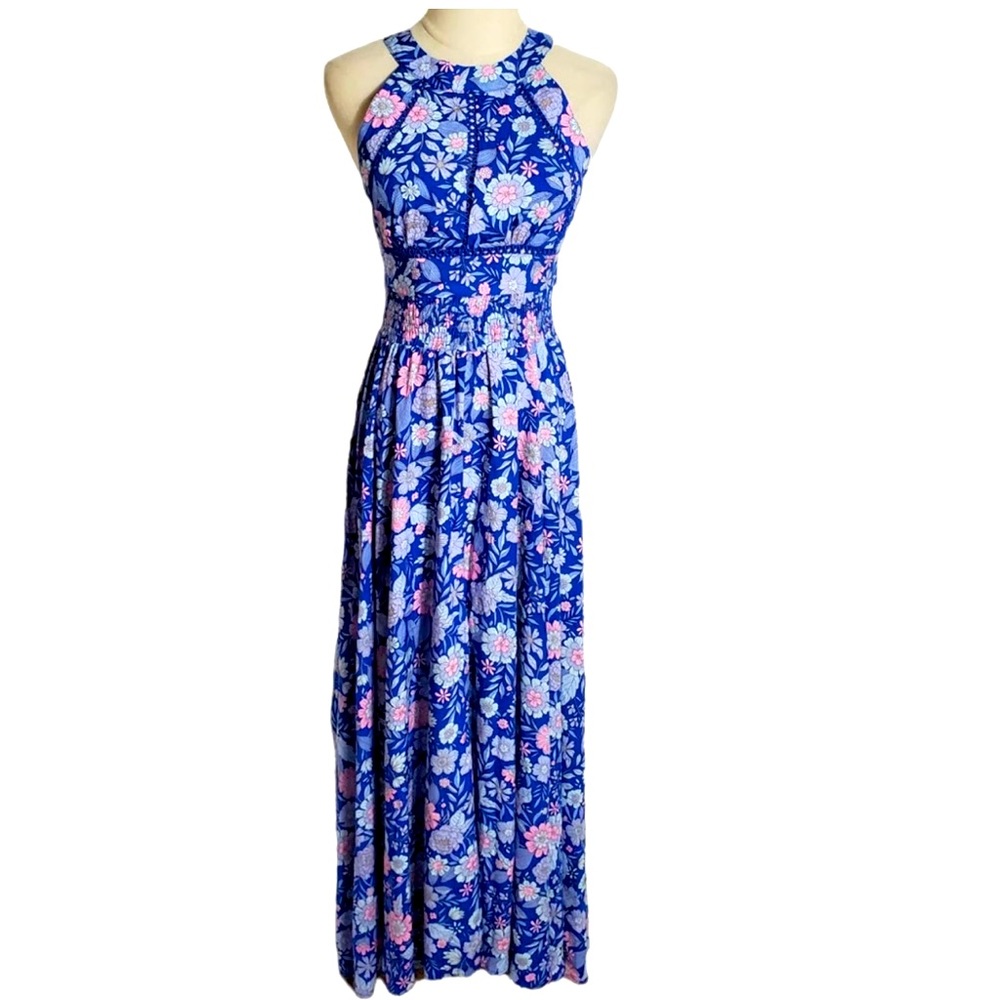 New with tags Anthropologie Abel the Label Haler dress in Bluebell size medium